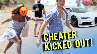 Crazy Cheater Girlfriend CAUGHT and KICKED OUT 😱💥 - SHOCKING ENDING!