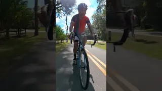 Crossing a road at 22mph on a tandem bicycle // Bike #Shorts @TandemAdventurers Edition no.65