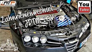 Alfa Romeo 159 2.4 JTDM 20V Zahnriemenwechsel | Anleitung | ohne Motorausbau | Timing Belt Change