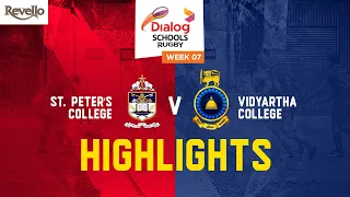 HIGHLIGHTS | St. Peter's College vs Vidyartha College - Dialog Schools Rugby League 2023