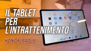 HONOR Pad 9: il tablet per l'intrattenimento con ampio display e audio top