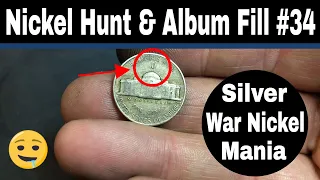 Nickel Hunt and Album Fill #34 - War Nickel Mania