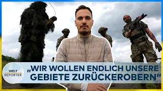 GEGENOFFENSIVE: WELT-Reporter begleitet ukrainische Spezialkräfte beim Training | Ukraine-Krieg