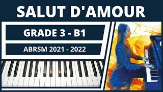 Salut d'amour | ABRSM Piano Grade 3 2021-2022 B1