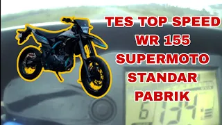 Top Speed WR155 SUPERMOTO - standar Pabrik #wr155supermoto