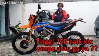 Tinggi 155 naik klx bisa ga ?