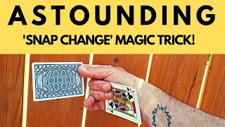 Astounding 'Snap Change' REVEALED! (Jay Sankey Magic Trick Tutorial)
