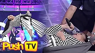 K Brosas, sumabak sa isang matinding challenge sa Gandang Gabi Vice | Push TV