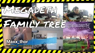 Megadeth - Family Tree - Studio recorded tracks