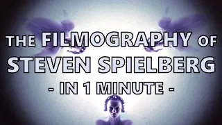 The Chronological Filmography of Steven Spielberg in 1 Minute