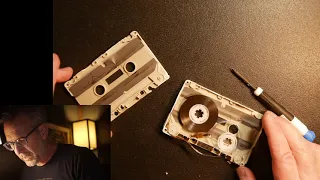 Breaking Into a Top Gun Soundtrack Cassette Tape