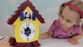 Часы с курицей вместо кукушки Chicken cuckoo clock