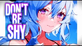 『Nightcore』→Don't Be Shy (Tiesto & KAROL G)♡