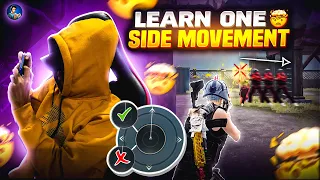 🔥You became close range god after use this jiggle | One side movement tips and tricks (bgmi/pubg)