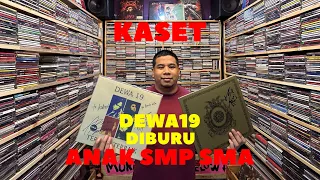 TIDAK HANYA TIKET KONSERNYA YG SLL SOLD OUT,KASET DAN CD DEWA 19 DI BURU ANAK SMP-SMA