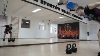 Rozpoczynam trening 16 kg + 2 x 24kg - CKB Wschód