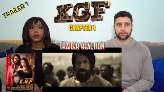 KGF CHAPTER 1 - Hindi | Yash | Srinidhi | 21st Dec 2018 - Trailer Reaction!