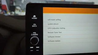 Reboot Honda CR-V 2023 9inch display infotainment system (fixes wireless Android auto connection)