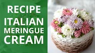 Recipe Italian meringue cream - Malinovka