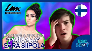Sara Siipola "Paskana" UMK 2024 🇫🇮 | REACTION | Eurovision 2024
