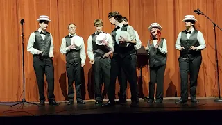 "For the Longest Time" Billy Joel, barber shop, West Oak HS Men's Ensemble (and Jayden & Miranda)