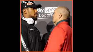 🔥Anthony Joshua and Alexander Usyk face to face!