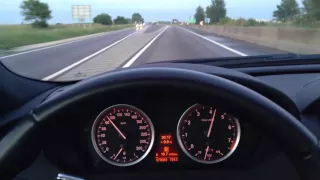 BMW 630i top speed