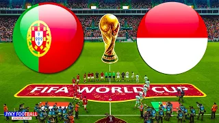PES 2021 - Indonesia vs Portugal Final - FIFA World Cup 2022 - Full Match All Goals - Jyky Football