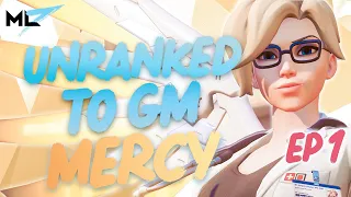 mL7 | GOLD SR | + SUPER JUMP | MERCY - EDUCATIONAL UNRANKED TO GM (HOW TO PLAY SUPPORT) - EPISODE 1