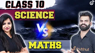 Class 10 Science VS Mathematics ⚔️ Pooja Mam ⚔️ Lokendra Sir  ⚔️ Class 10 Preparation