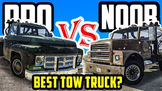 GTA 5 - SMALL TOW TRUCK vs BIG TOW TRUCK ( WHICH ONE IS BEST? )