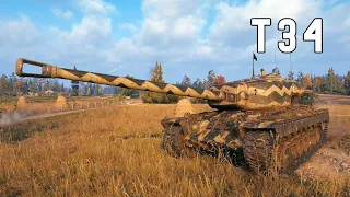 World of Tanks T34 - 8 Kills 7,2K Damage