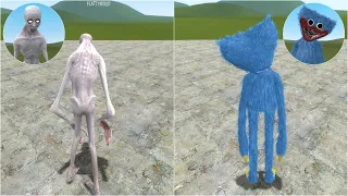 PLAYING AS SCP-096 THE SHY GUY VS PLAYING AS HUGGY WUGGY in Garry's Mod!