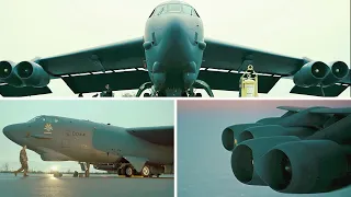 Bomber Task Force - B-52 Stratofortress fly an integration mission with NATO Allies and partners
