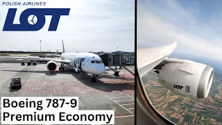Trip Report | LOT Polish Airlines Premium Economy | Warsaw - Toronto | Boeing 787-9