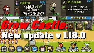 Grow Castle: New update v 1.18.0 | Новые герои