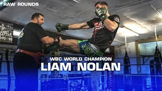 WBC World Champion - Liam Nolan Muay Thai Pad Work | RAW ROUNDS