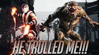 This Reptile Tried To TROLL ME In A Ranked Set - Mortal Kombat 1: High Level "Sub-Zero" Gameplay