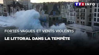 Fortes vagues et vents violents : le littoral dans la tempête