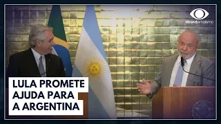 Lula faz promessa de ajuda à Argentina | Jornal da Noite