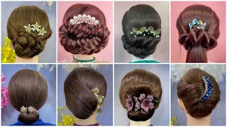 Easy Bun Hairstyles for Girls - Stylish Life for Moms | Easy Bun Hairstyle With Claw Clip
