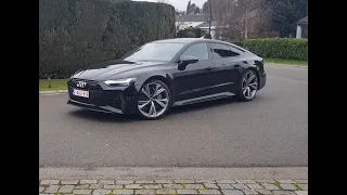 Twin Turbo V8 POWAAAH! 2021 Audi RS7 Sportback (Overview n' Launches)