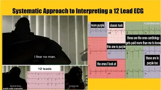 A Systematic Approach to Interpreting a 12 Lead ECG