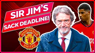 🛑 SIR JIM'S TEN HAG SACK DEADLINE!! as rashford LEFT OUT of squad!!