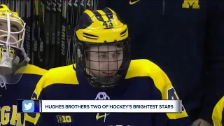 Jack & Quinn Hughes Future NHL Superstar Brothers