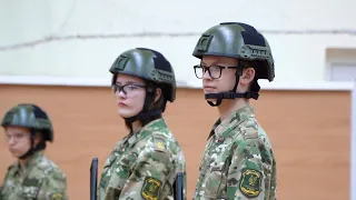 Воспитанники военно-патриотического клуба «Рысь»