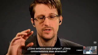 Entrevista a Edward Snowden sobre el control ciudadano de los sistemas de inteligencia