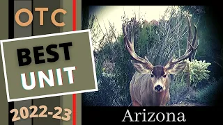 OTC Deer Hunt BEST UNIT Arizona Archery Mule Deer Coues Border Desert Season AZG&FD 2022 2023 Season