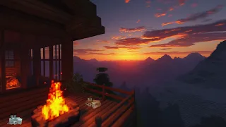 Mountain Mansion  🗻 | Minecraft Ambience