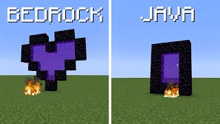 Java vs Bedrock